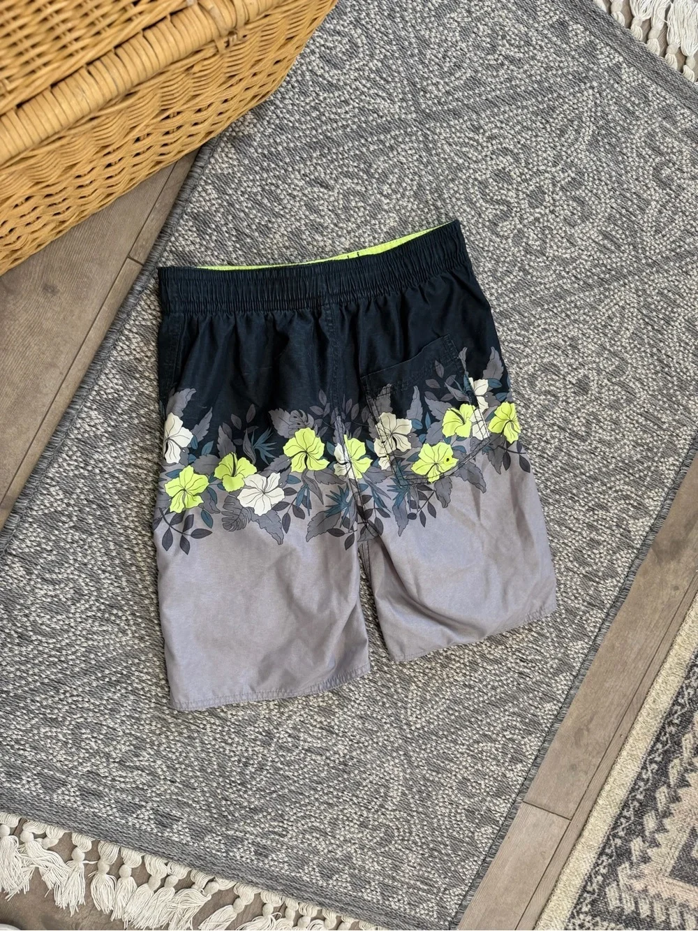 Old Navy Boys Tropical Printed Swim Board Shorts Size XL Boys Swim Trunks